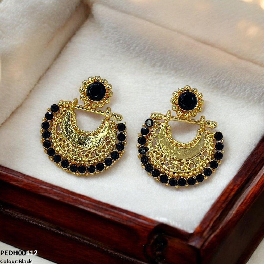 Half Moon Drop Earrings