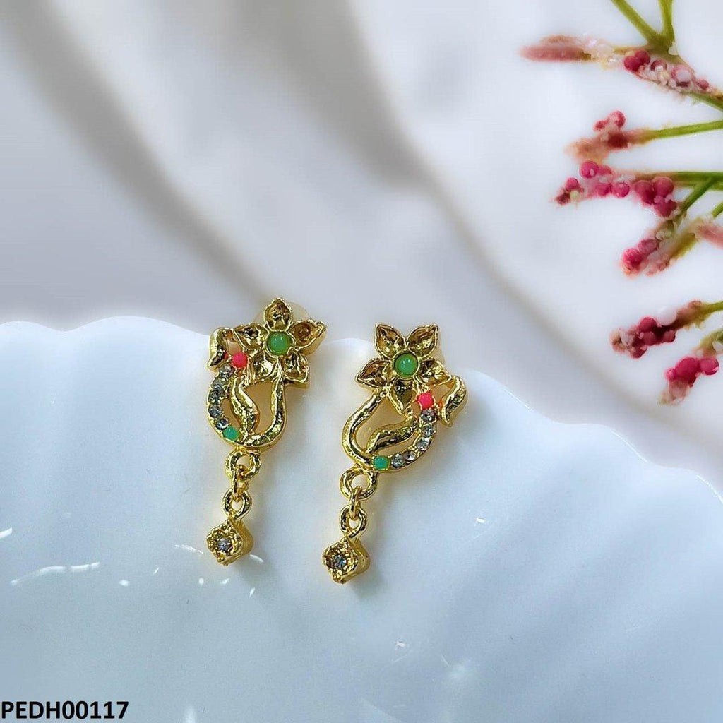 Trendy Flower Tear Drop