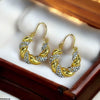 Twisted Drop Earrings