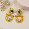 Star Flower Moon Drop Earrings