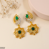 Tear Flower Drop Earrings
