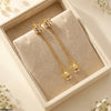 Flower Bell Drop Earrings