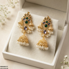 Flower Jhumki Drop Earrings