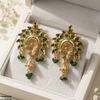 Flower Bell Drop Earrings