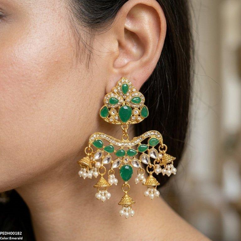 Tear Pearl Drop Earrings