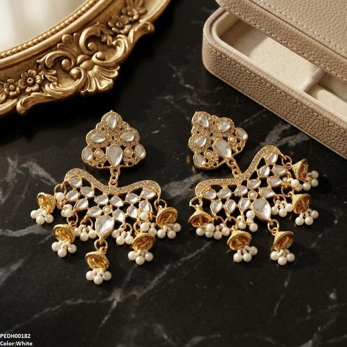 Tear Pearl Drop Earrings