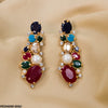 Oval/Pear Drops Earrings Pair