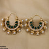 Pear Temple Ear Hoops Pair