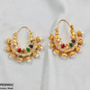 Pear Temple Ear Hoops Pair