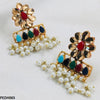Flower Pearl Earrings Drop