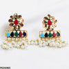 Flower Pearl Earrings Drop