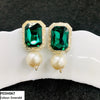 Radiant Pearl Earrings Drop Pair