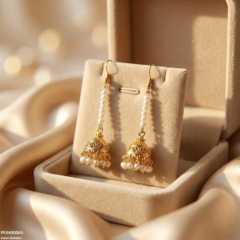 Bell Peral Drop Jhumki