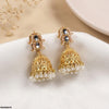 Oval Pearl Drop Jhumki