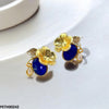 Oval Flower Tops Pair