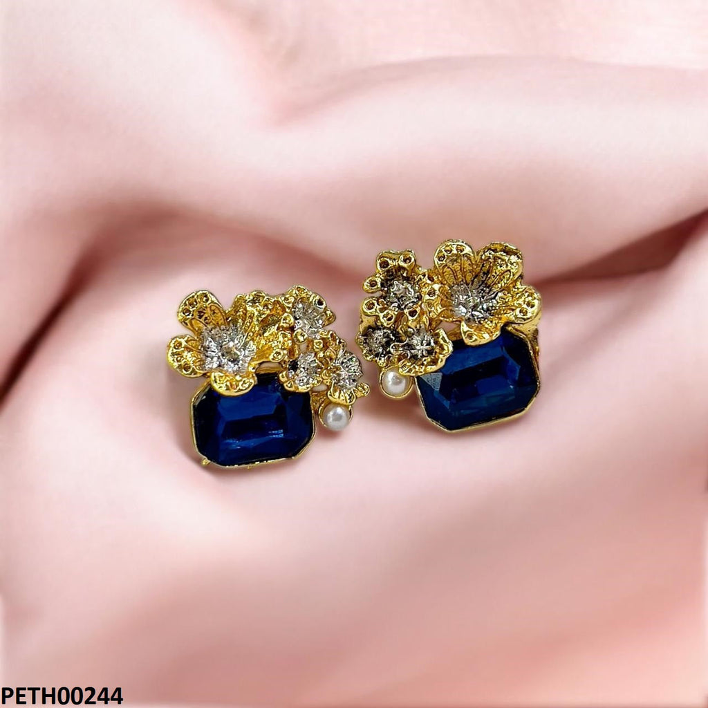 Rectangle Flower Tops Pair