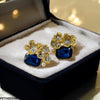Rectangle Flower Tops Pair
