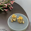 Oval Flower Tops Pair