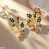 Leaf Flower Tops Pair