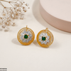 Round Flower Tops Pair