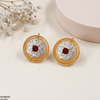 Round Flower Tops Pair