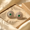 Round Flower Tops Pair