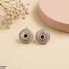 Round Flower Tops Pair