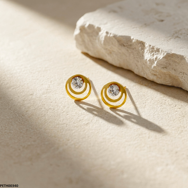 Double Hoop Crystal Tops