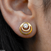 Double Hoop Crystal Tops