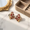 Oval/Leaf Tops Pair