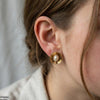 Oval Stone Tops Pair