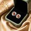 Oval Stone Tops Pair