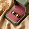 Oval Stone Tops Pair