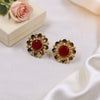 Round Stone Tops Pair