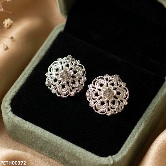Flower Stone Tops Pair