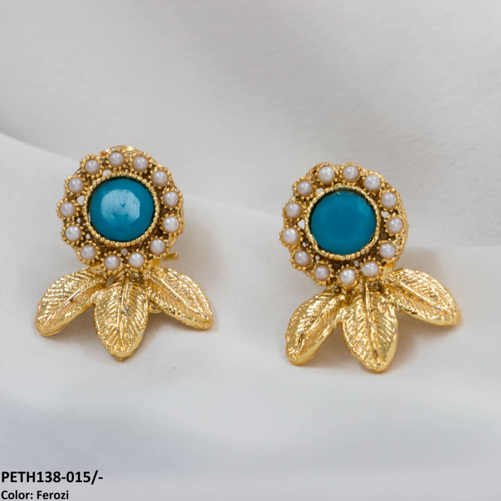 Round Leaf Tops Pair