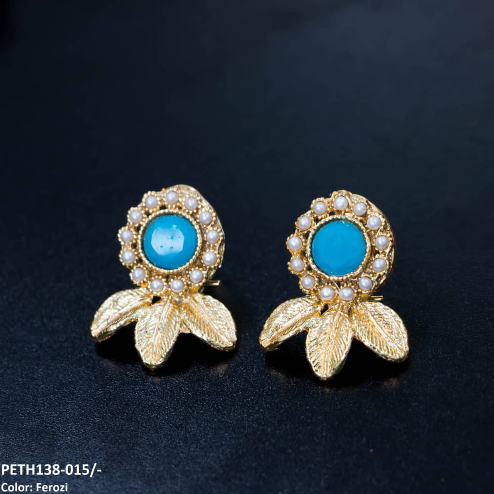 Round Leaf Tops Pair