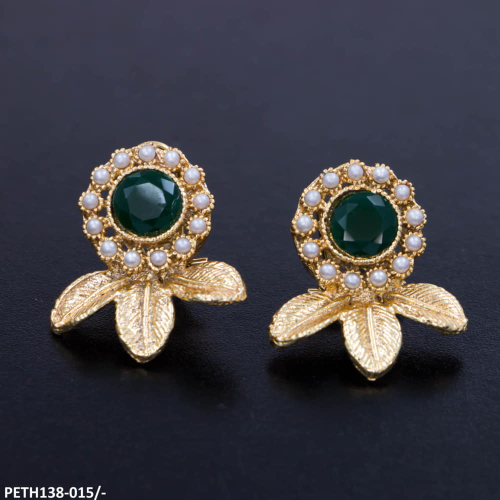 Round Leaf Tops Pair