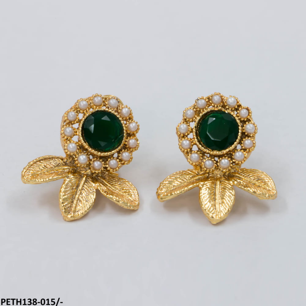 Round Leaf Tops Pair