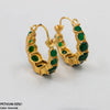 Round Ear Hoops Pair
