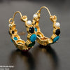 Round Ear Hoops Pair
