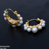 Round Ear Hoops Pair
