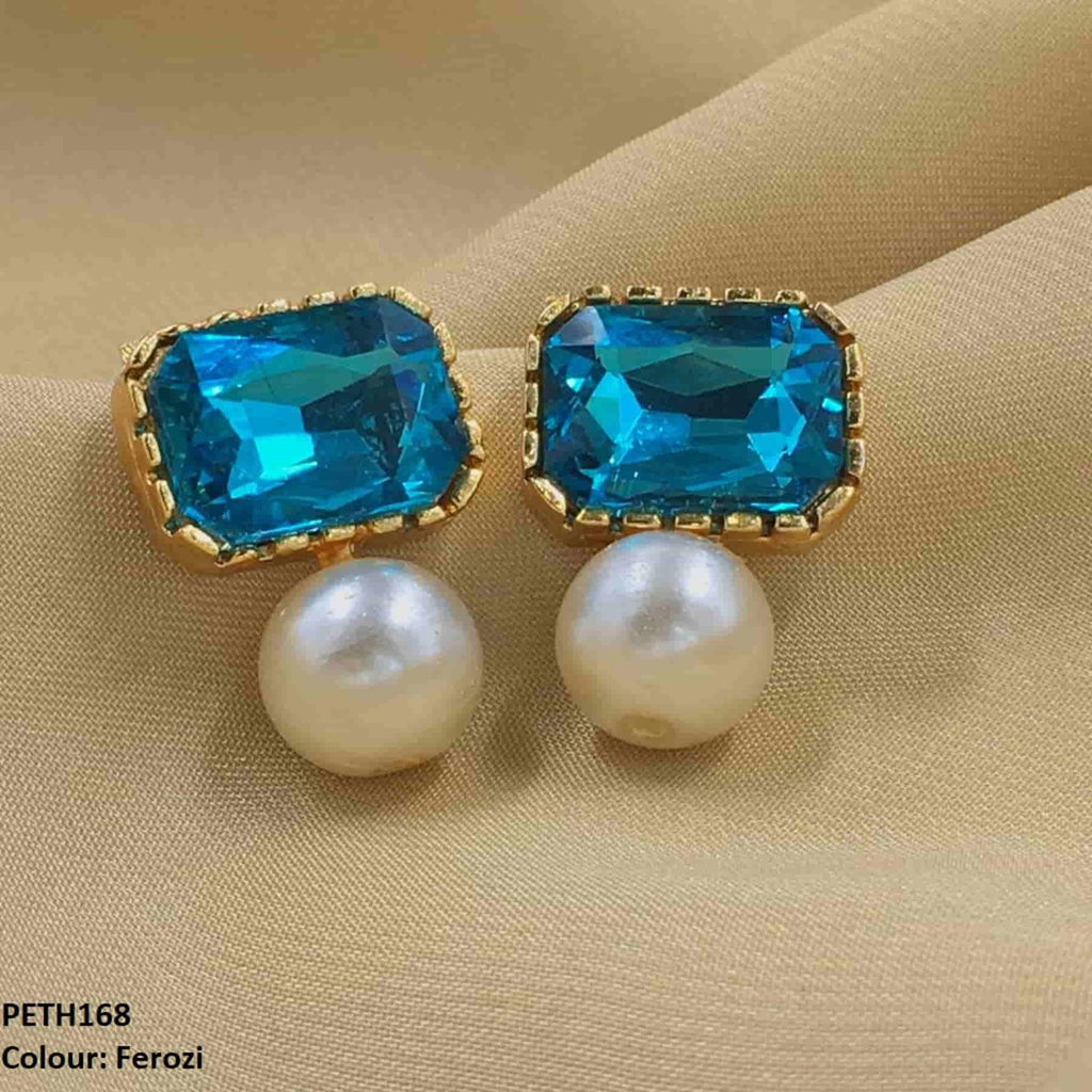 Square Pearl Tops Pair
