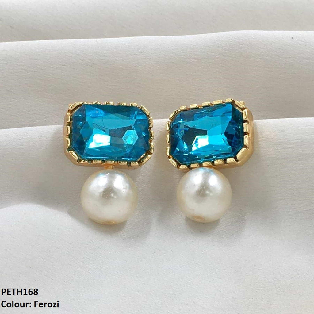 Square Pearl Tops Pair