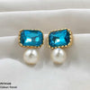 Square Pearl Tops Pair