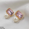Square Pearl Tops Pair