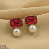 Square Pearl Tops Pair
