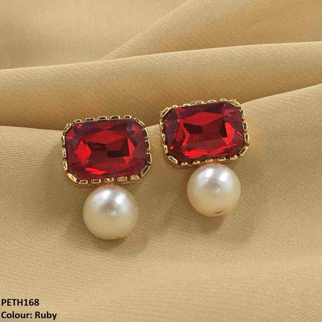 Square Pearl Tops Pair