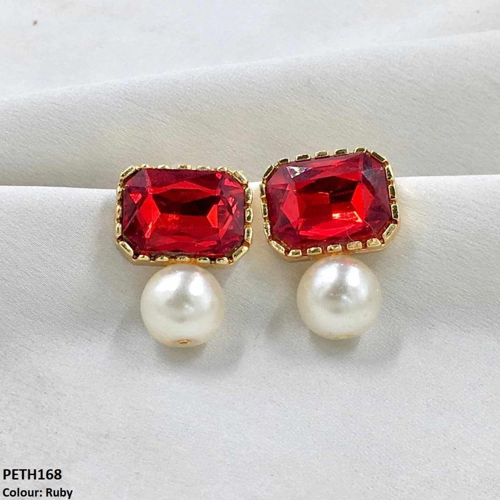 Square Pearl Tops Pair
