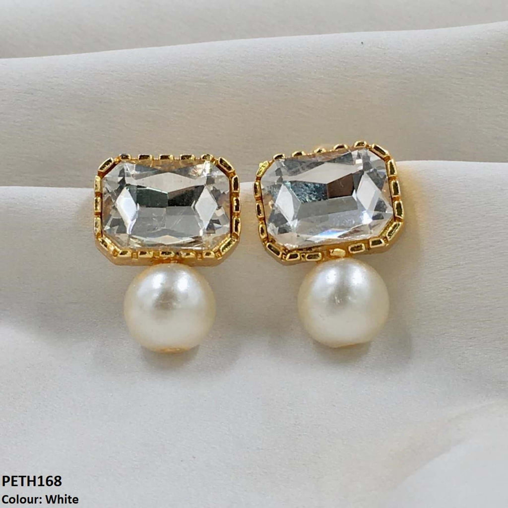 Square Pearl Tops Pair
